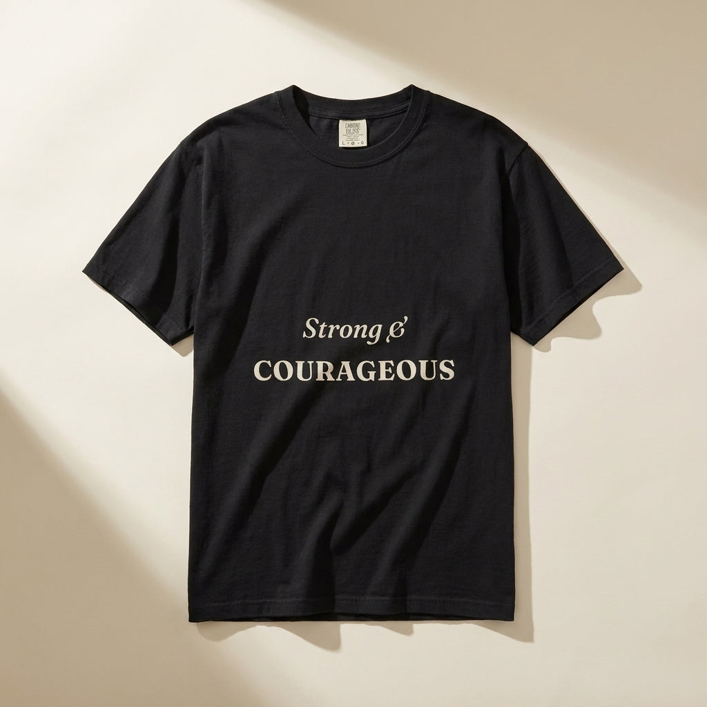 Strong & Courageous Tee