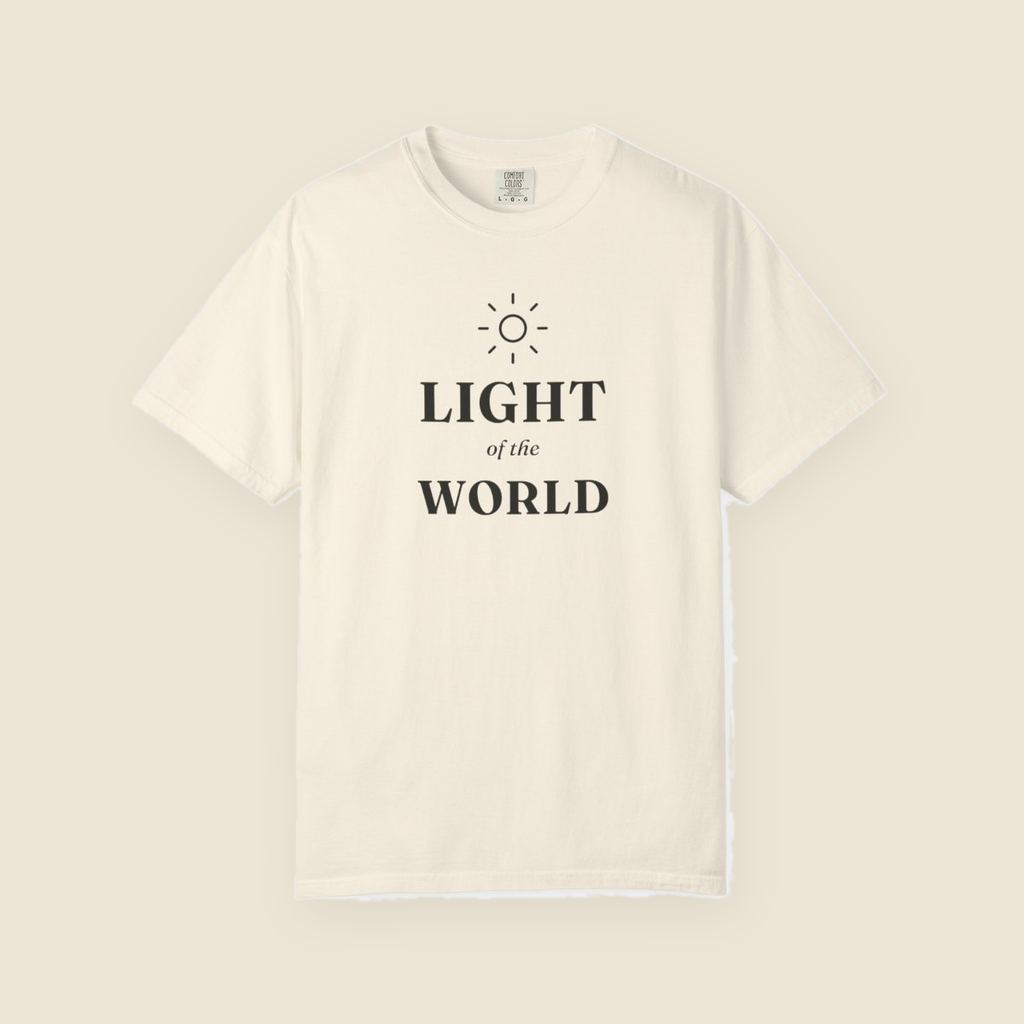 Light of the World Tee front