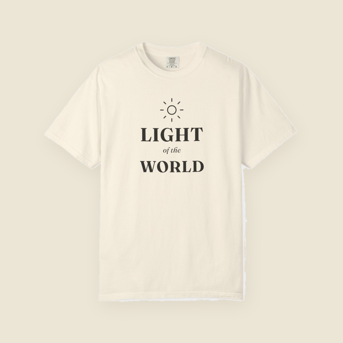 Light of the World Tee front