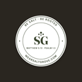 SaltGrove Seal Sticker — White