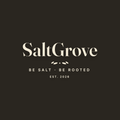 SaltGrove Wordmark Sticker — White