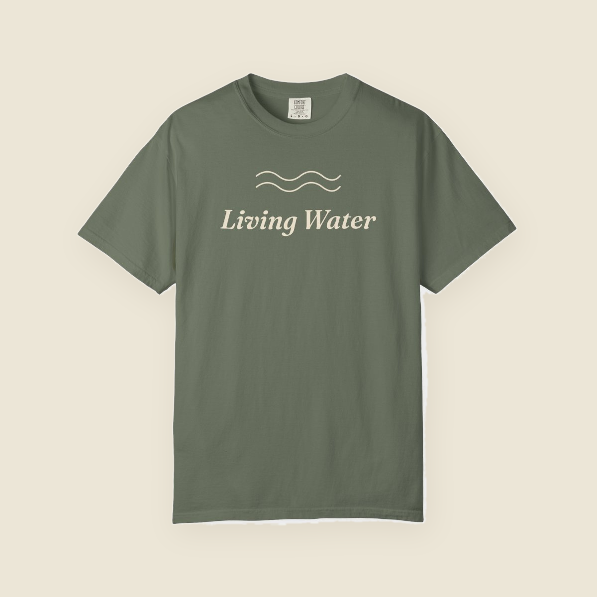 Living Water Tee front
